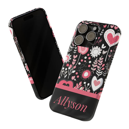 Allyson Personalized Slim Phone Cases