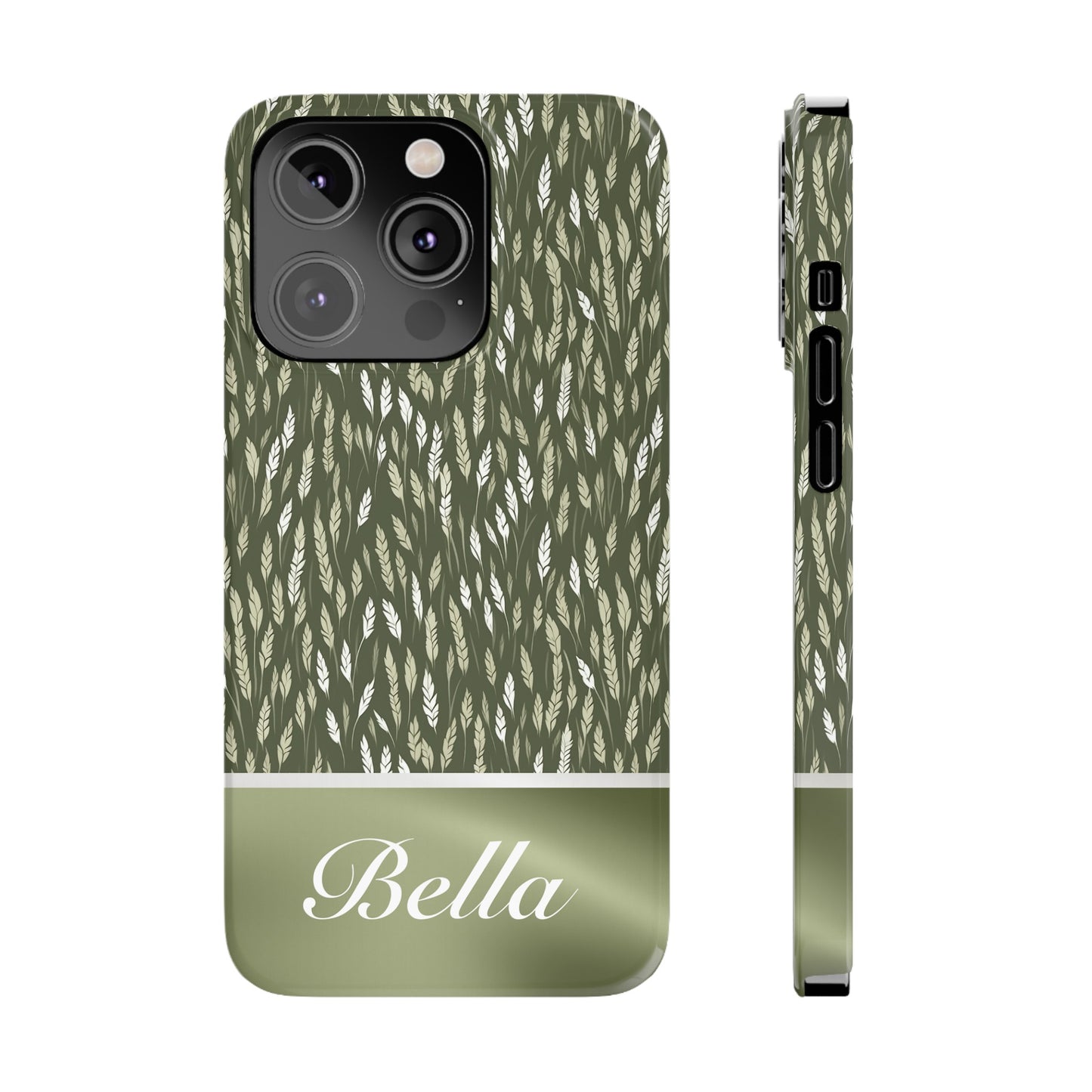 Bella Personalized Slim Phone Cases