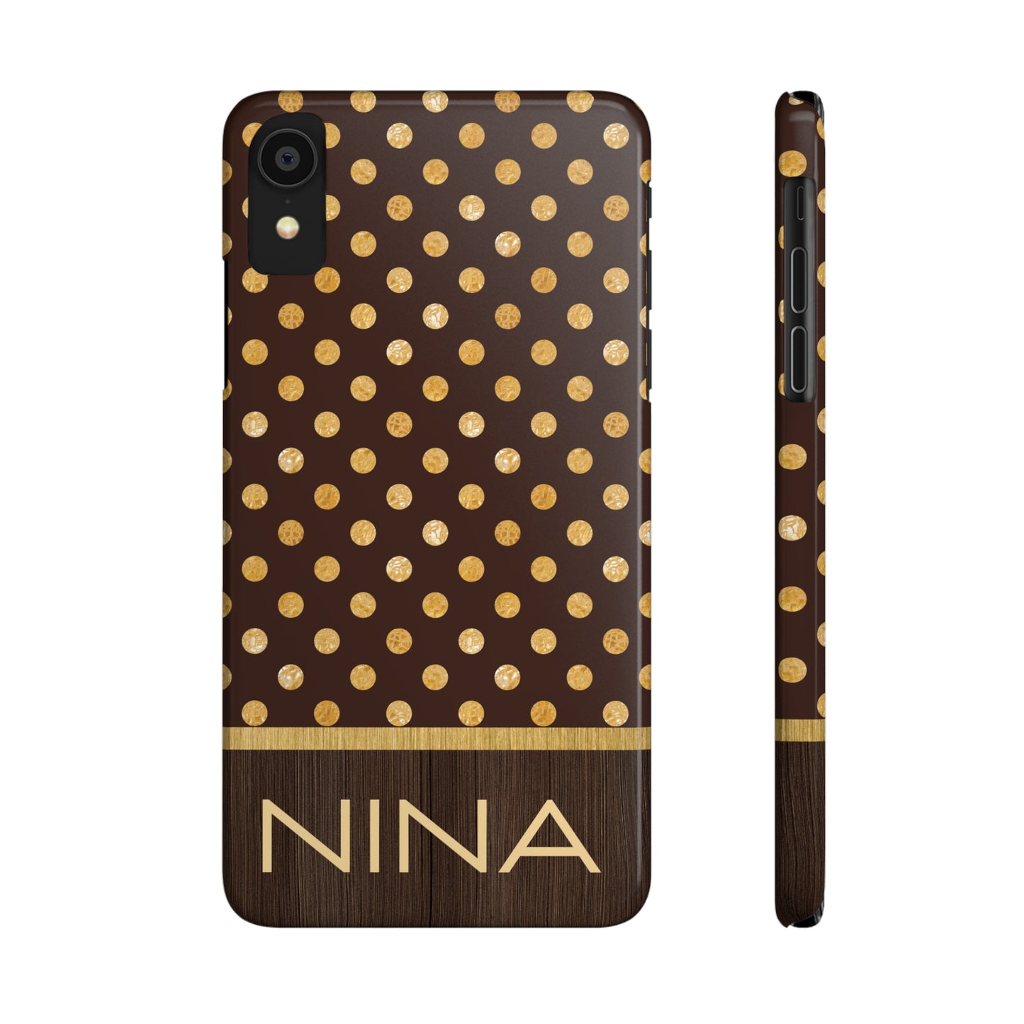 Nina Personalized Slim Phone Cases