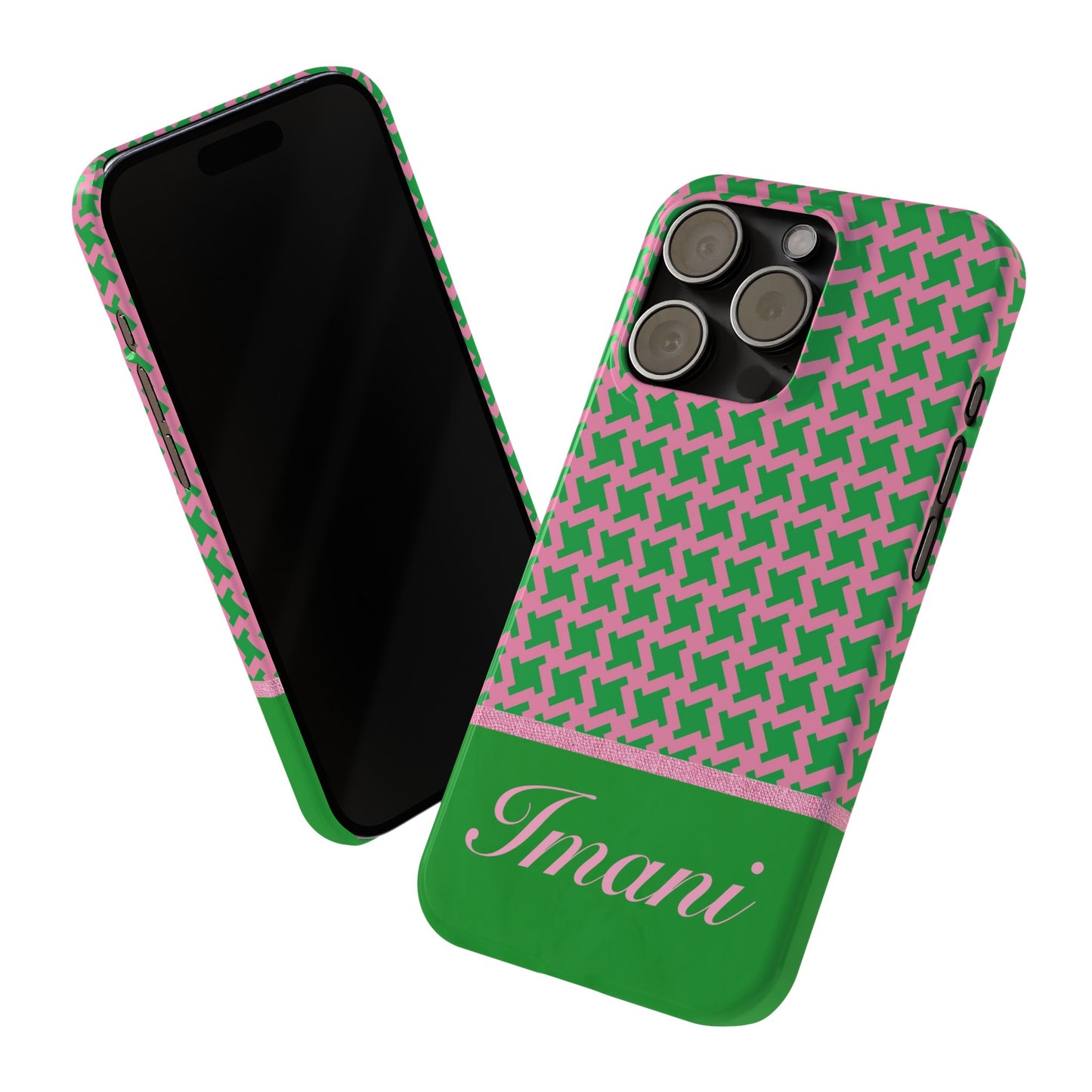 Imani Personalized Slim Phone Cases