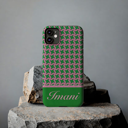 Imani Personalized Slim Phone Cases