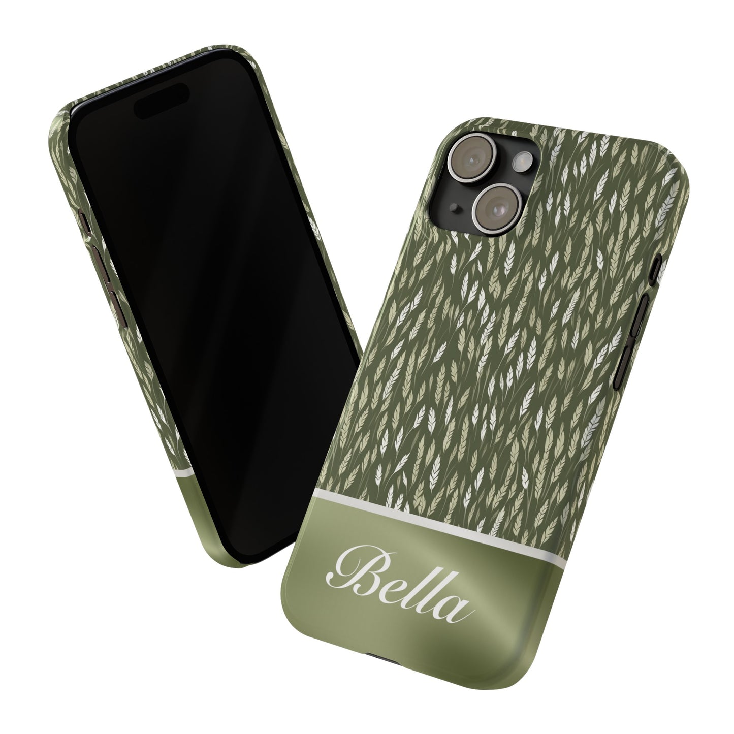 Bella Personalized Slim Phone Cases