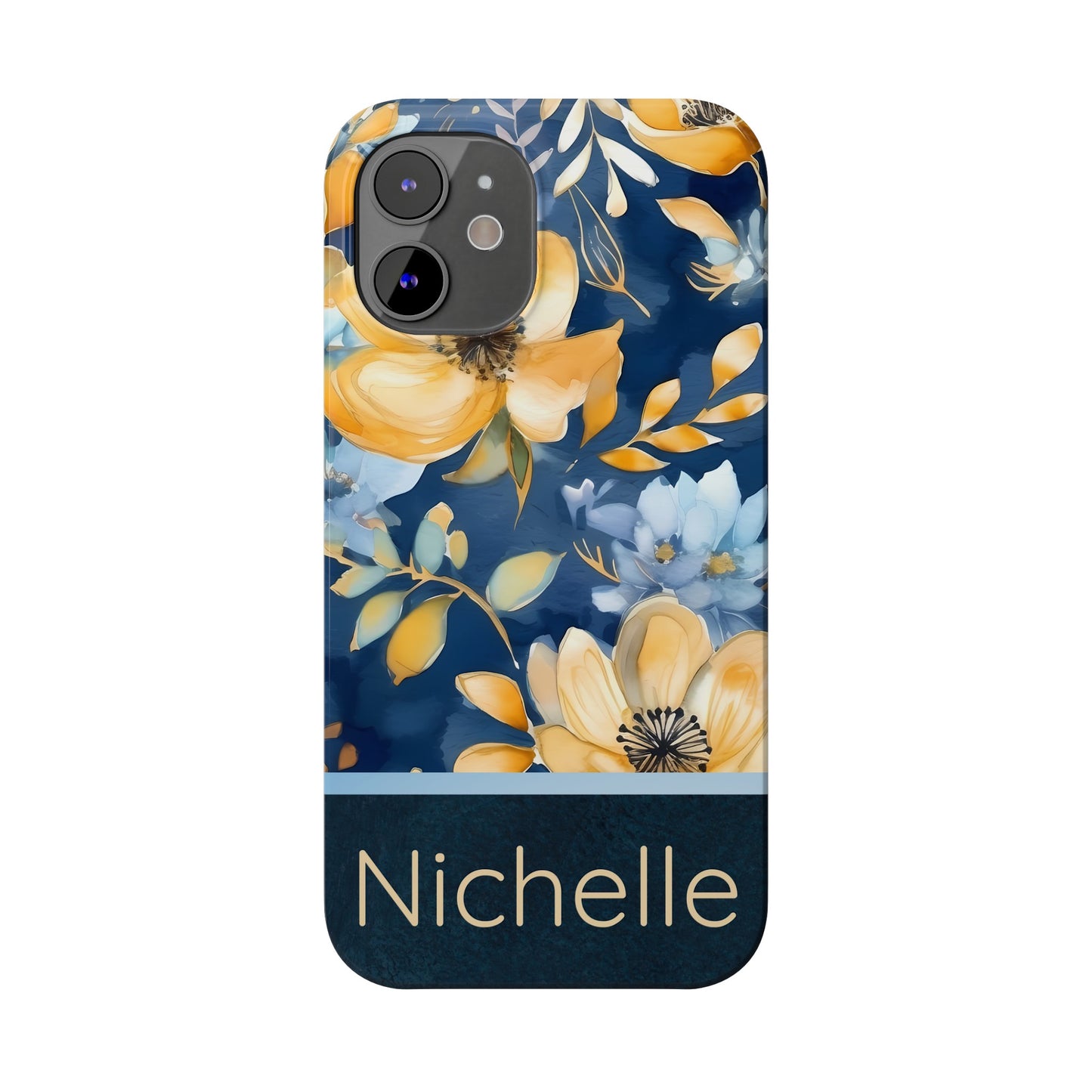 Nichelle Personalized Slim Phone Cases