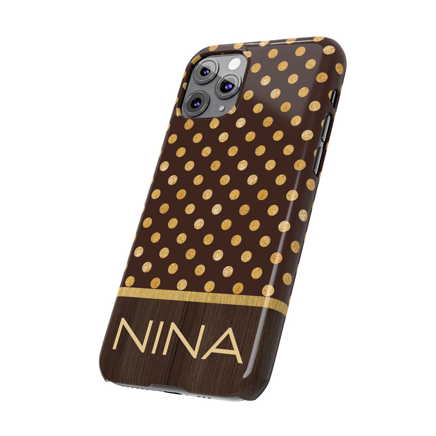 Nina Personalized Slim Phone Cases