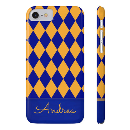 Andrea Personalized Slim Phone Cases