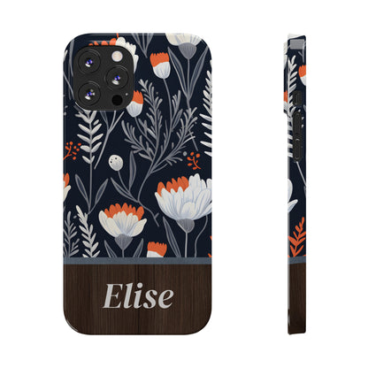 Elise Personalized Slim Phone Cases