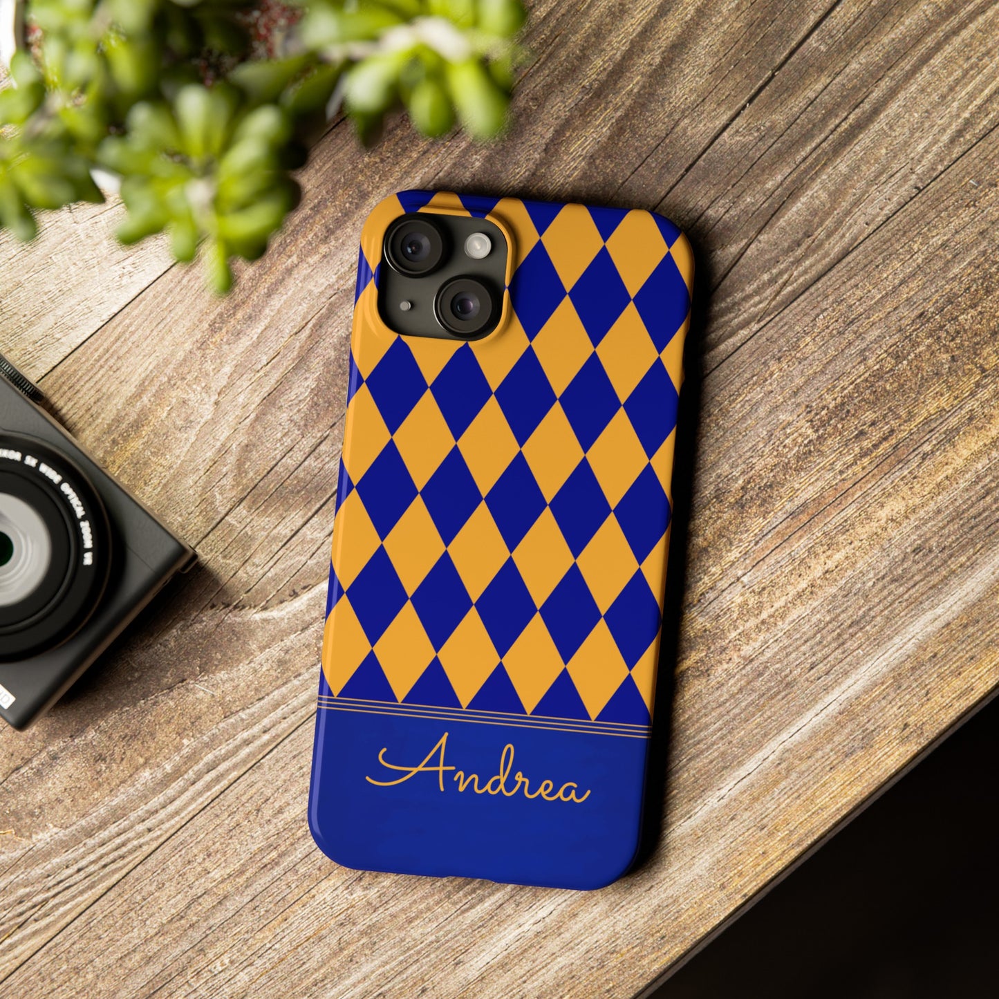 Andrea Personalized Slim Phone Cases