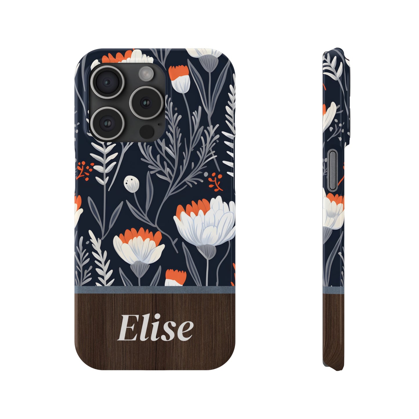 Elise Personalized Slim Phone Cases