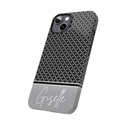 Giselle Personalized Slim Phone Cases