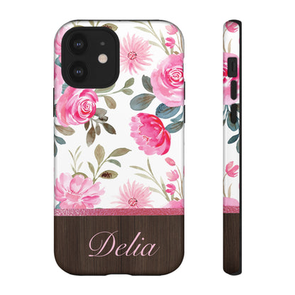 Delia Personalized Tough Cases