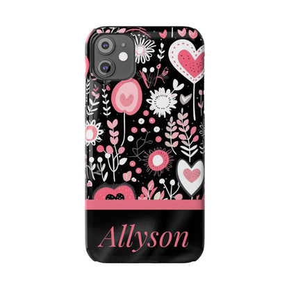 Allyson Personalized Slim Phone Cases