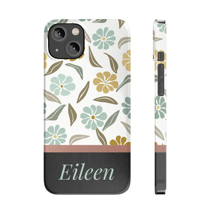 Eileen Personalized Slim Phone Cases