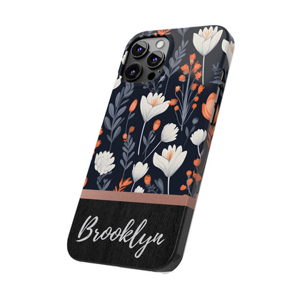 Brooklyn Personalized Slim Phone Cases