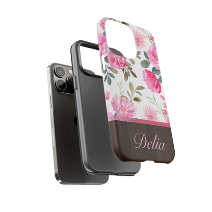 Delia Personalized Tough Cases