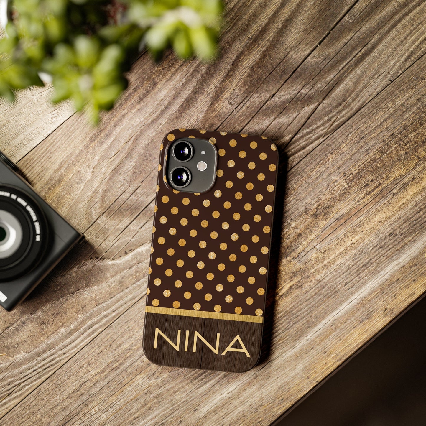 Nina Personalized Slim Phone Cases