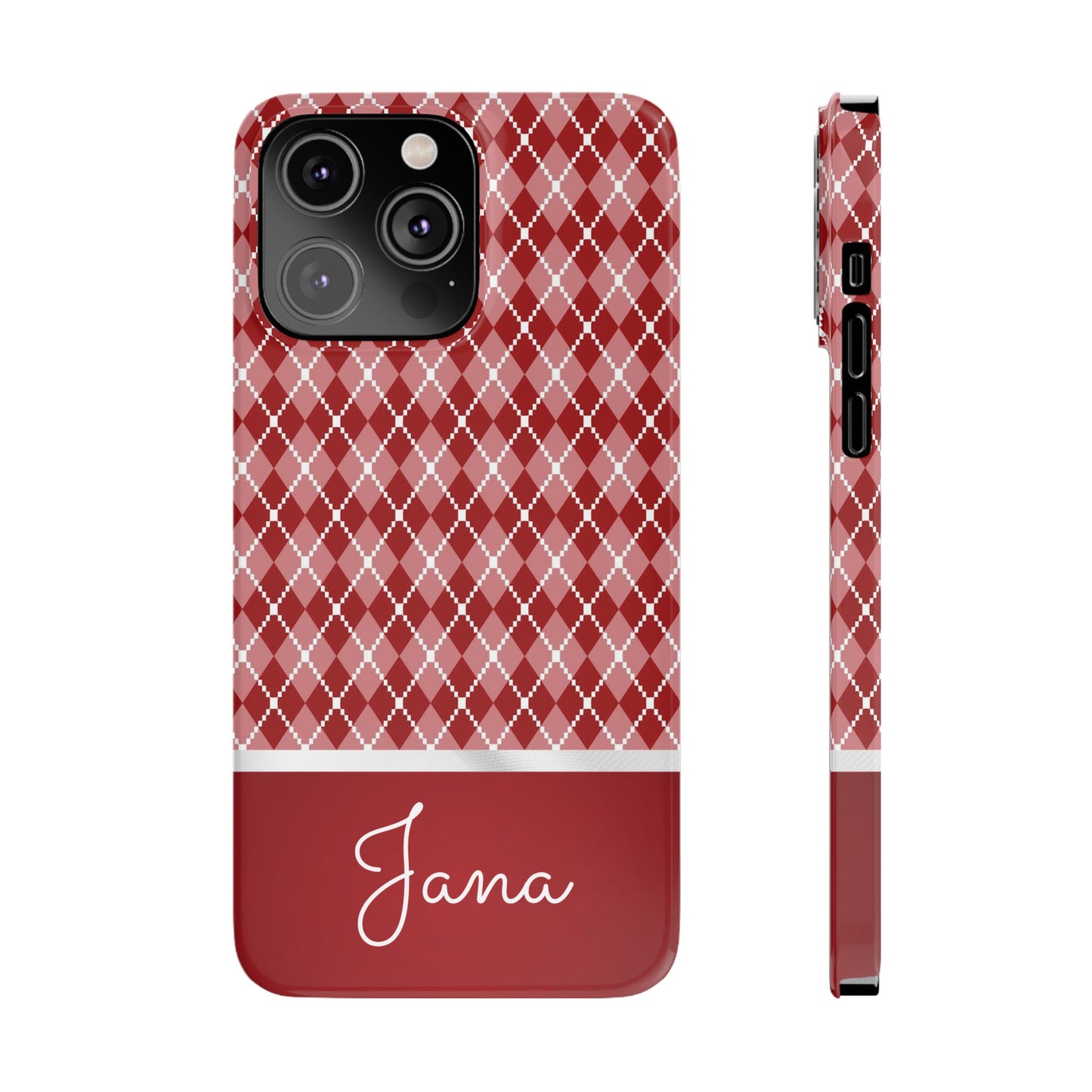 Jana Personalized Slim Phone Cases