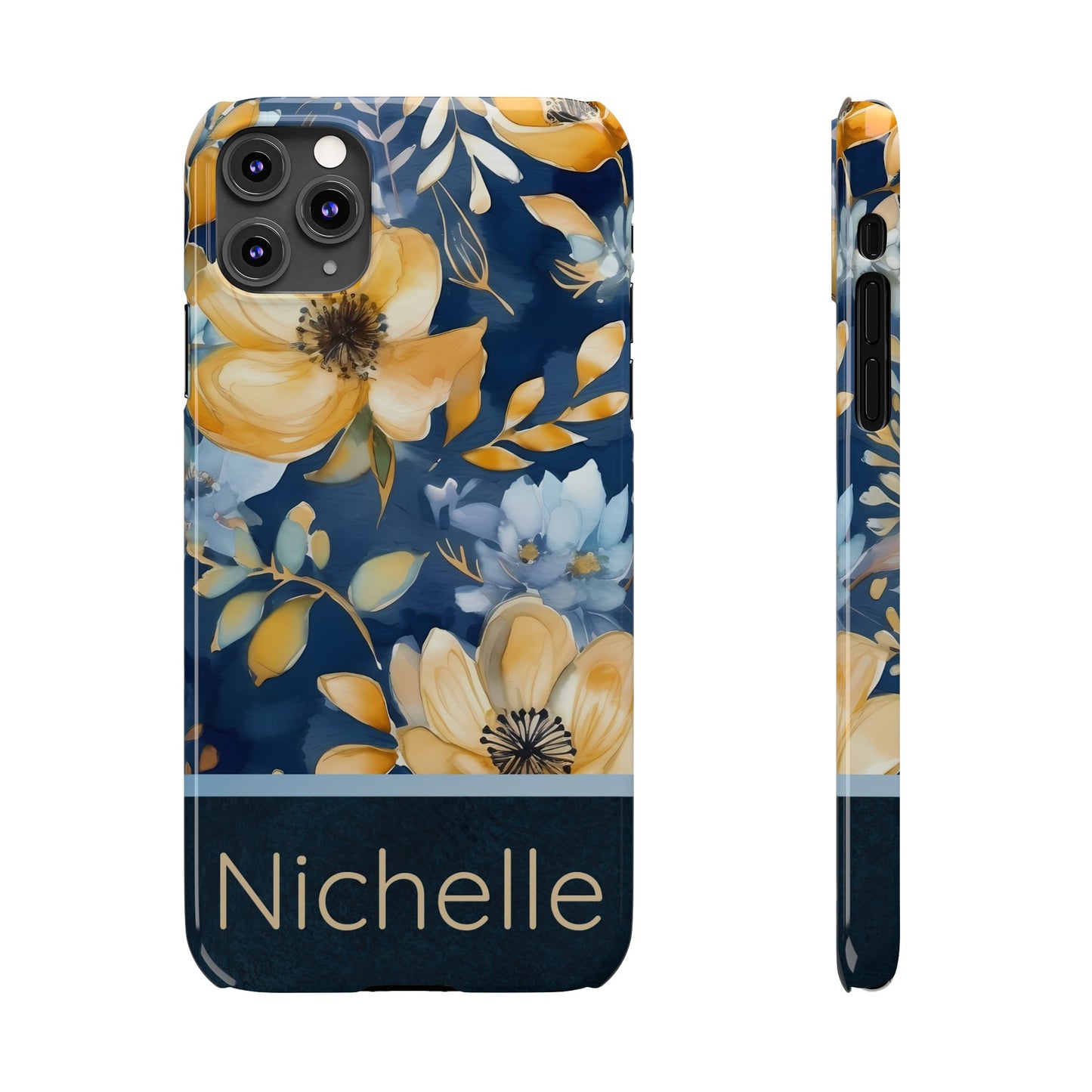 Nichelle Personalized Slim Phone Cases