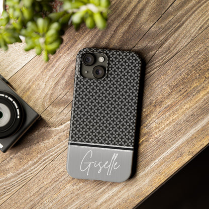 Giselle Personalized Slim Phone Cases