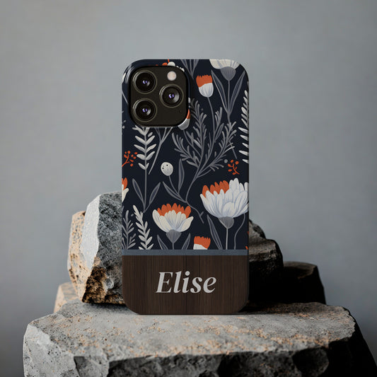 Elise Personalized Slim Phone Cases