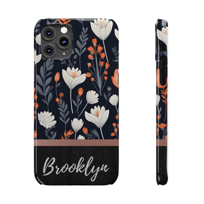 Brooklyn Personalized Slim Phone Cases