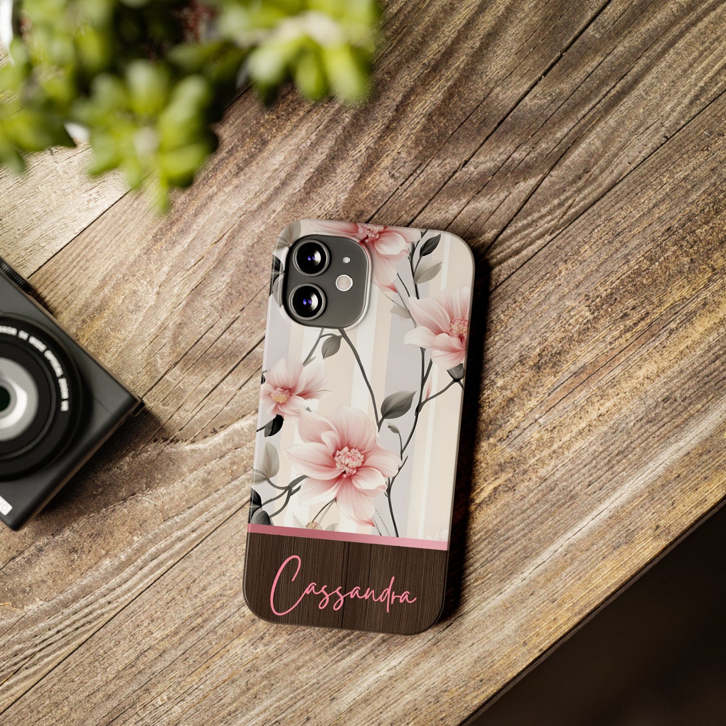 Cassandra Personalized Slim Phone Cases