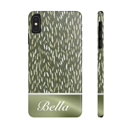 Bella Personalized Slim Phone Cases