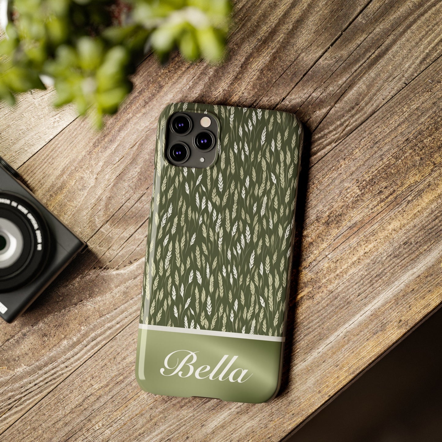 Bella Personalized Slim Phone Cases