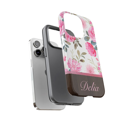 Delia Personalized Tough Cases