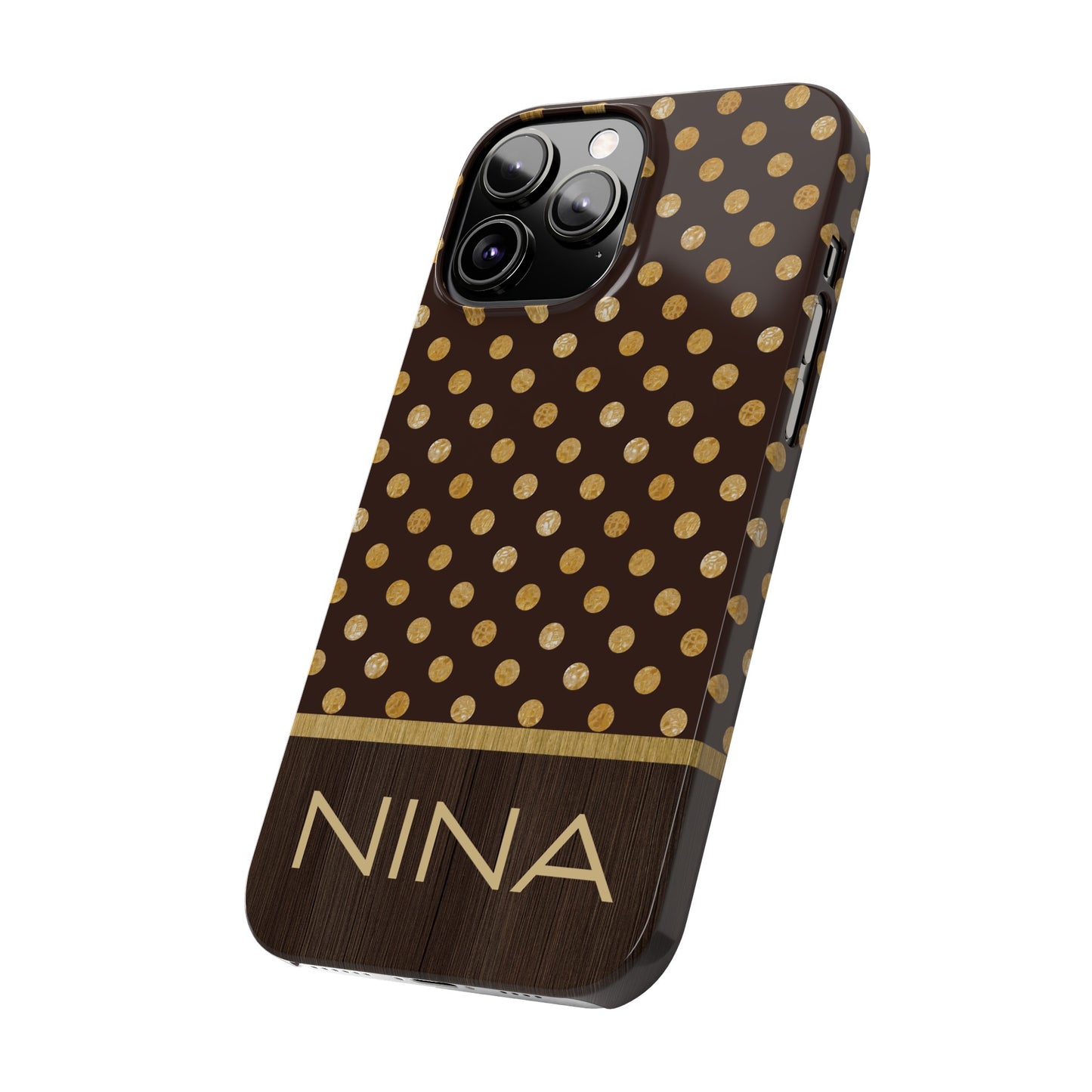 Nina Personalized Slim Phone Cases