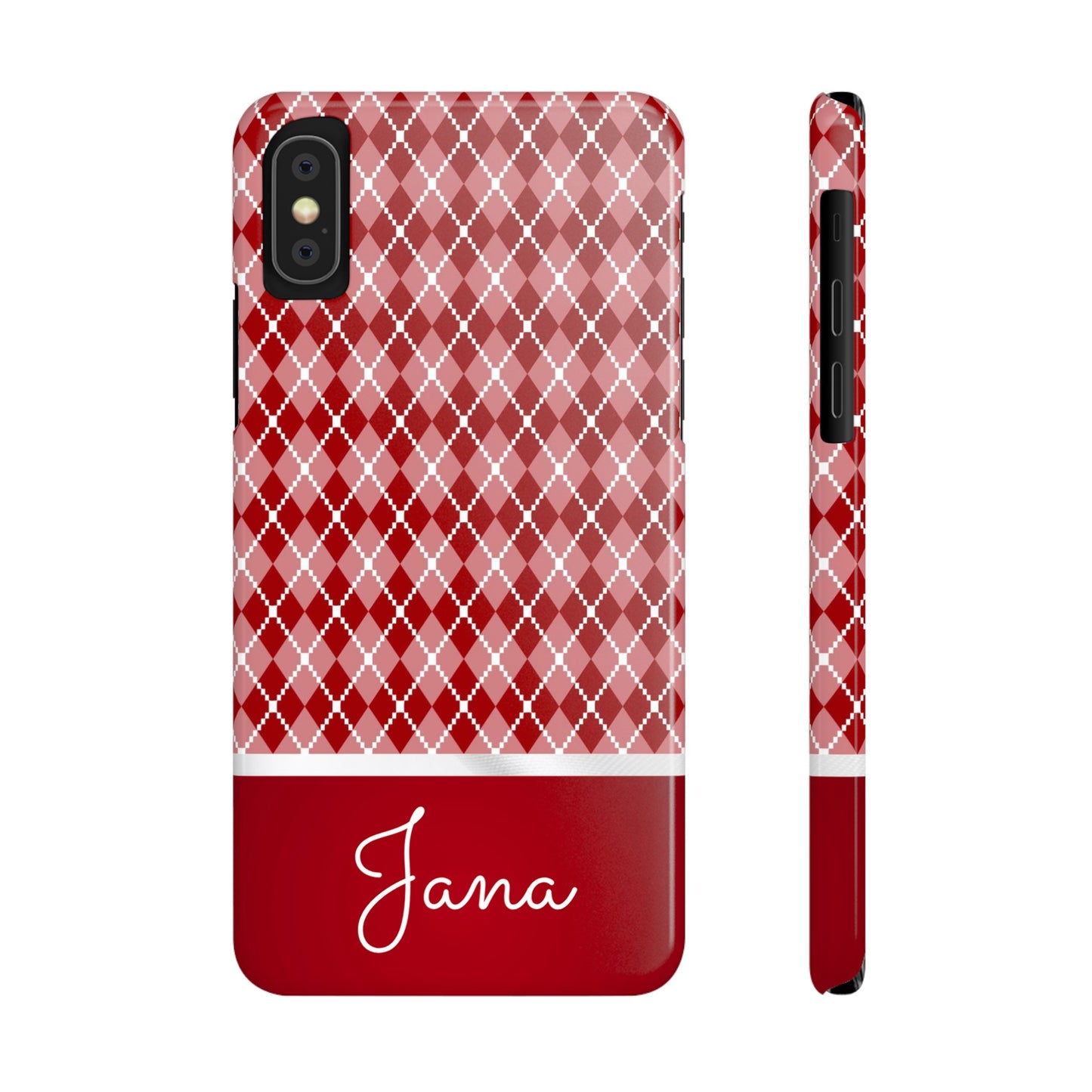 Jana Personalized Slim Phone Cases