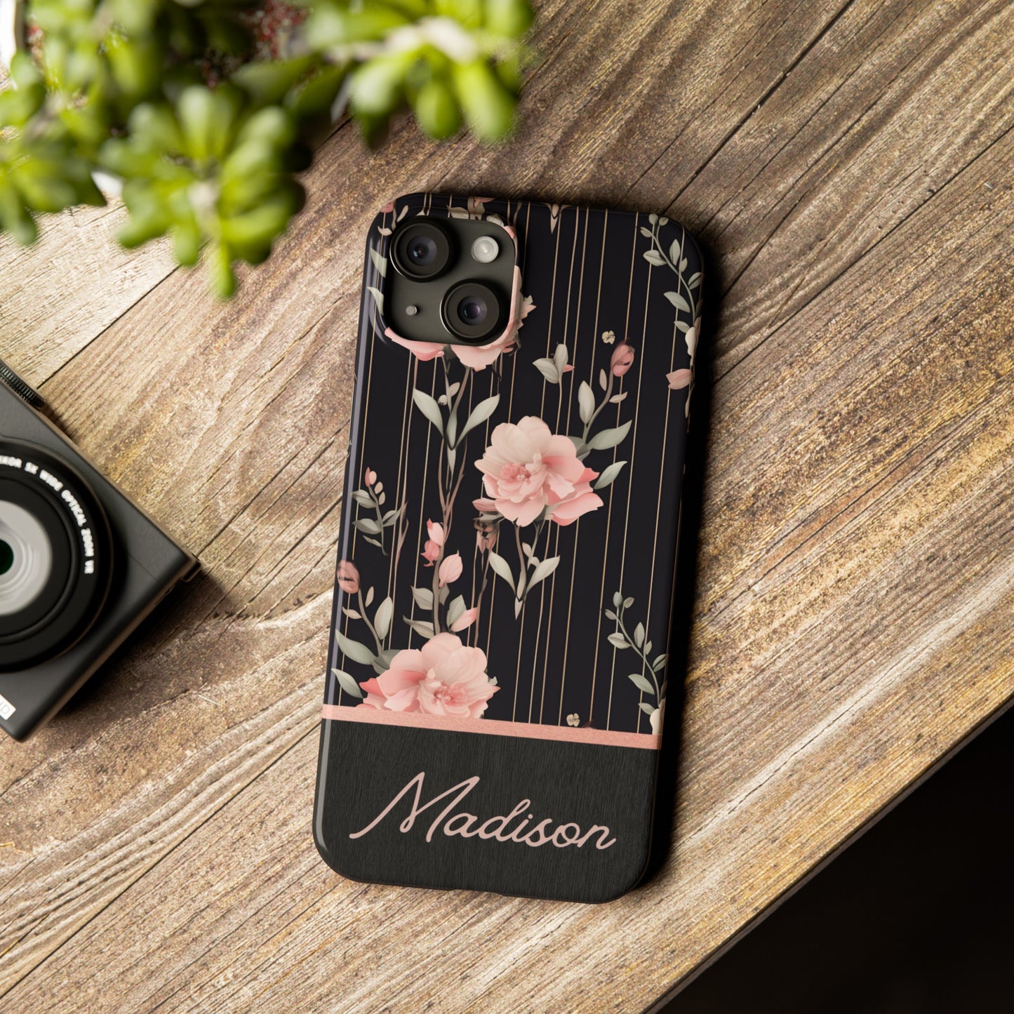 Madison Personalized Slim Phone Cases