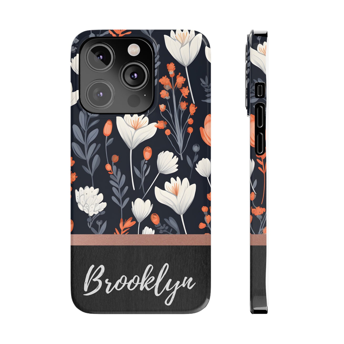 Brooklyn Personalized Slim Phone Cases