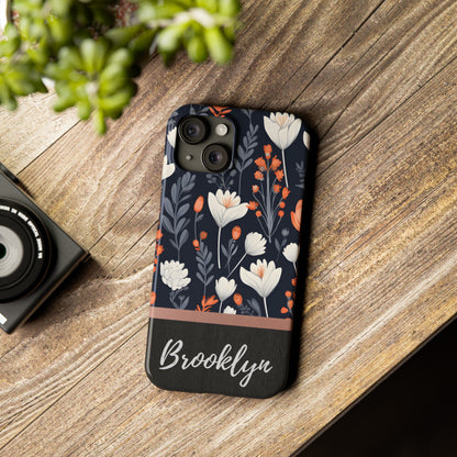 Brooklyn Personalized Slim Phone Cases