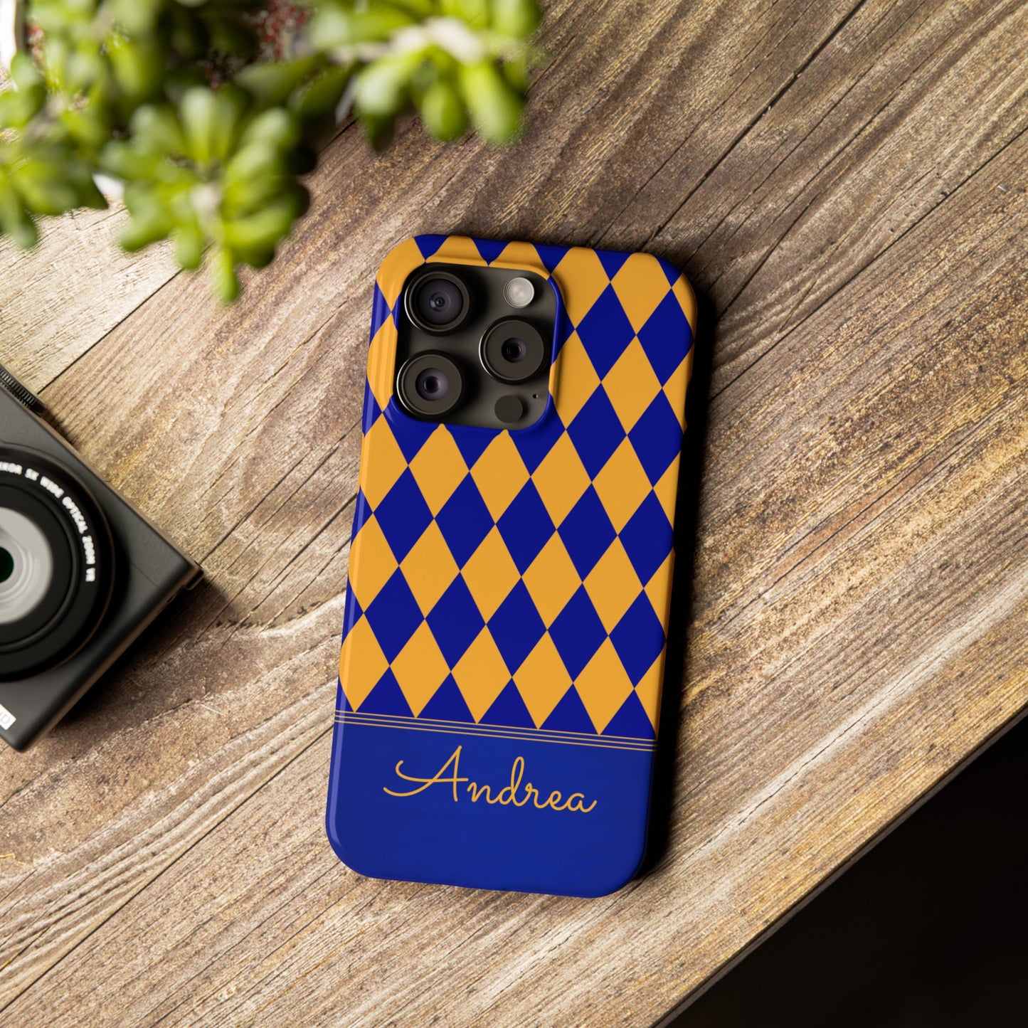 Andrea Personalized Slim Phone Cases