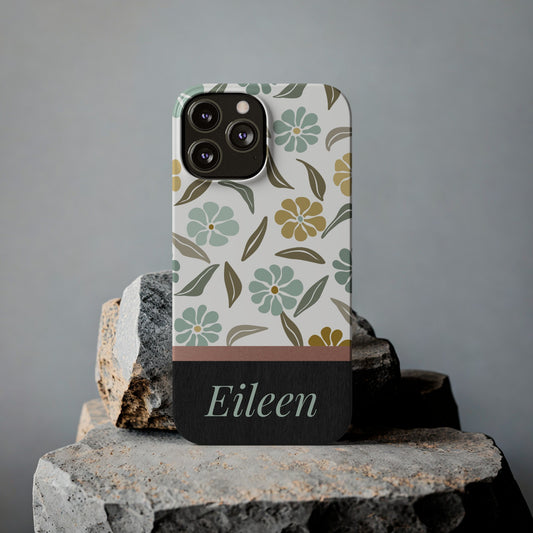 Eileen Personalized Slim Phone Cases