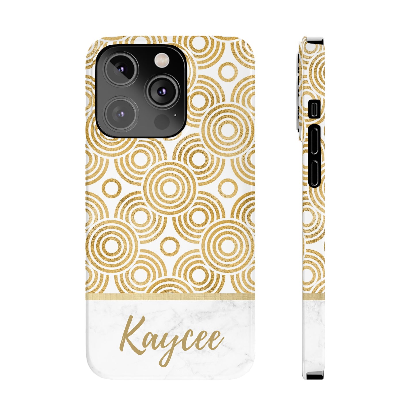 Kaycee Personalized Slim Phone Cases