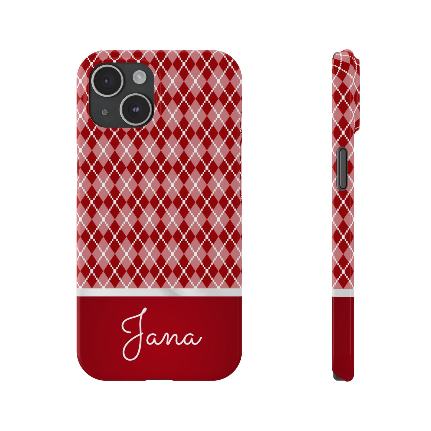 Jana Personalized Slim Phone Cases