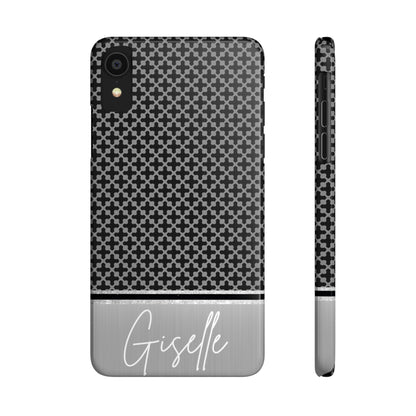 Giselle Personalized Slim Phone Cases