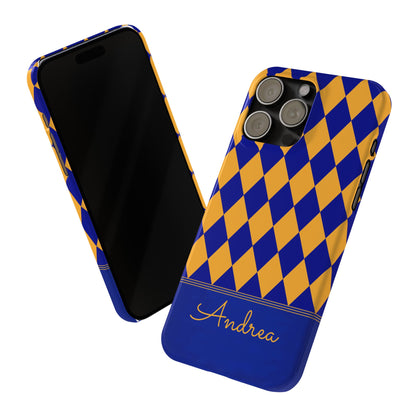 Andrea Personalized Slim Phone Cases