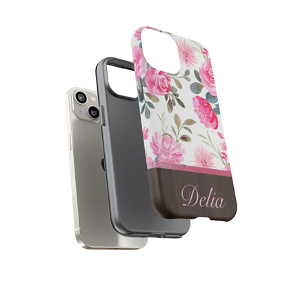 Delia Personalized Tough Cases