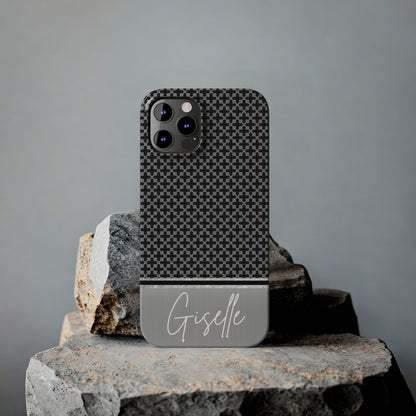 Giselle Personalized Slim Phone Cases