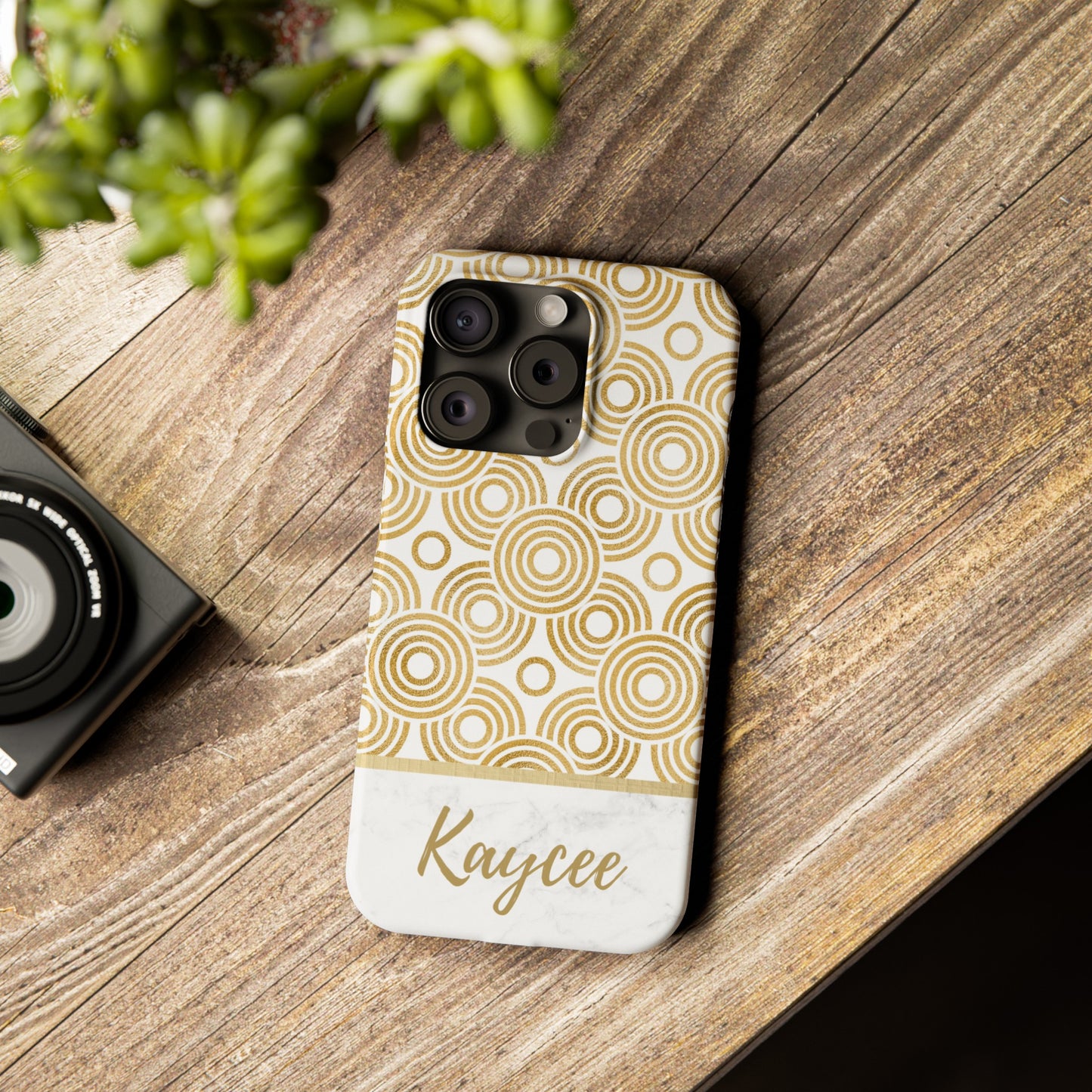 Kaycee Personalized Slim Phone Cases