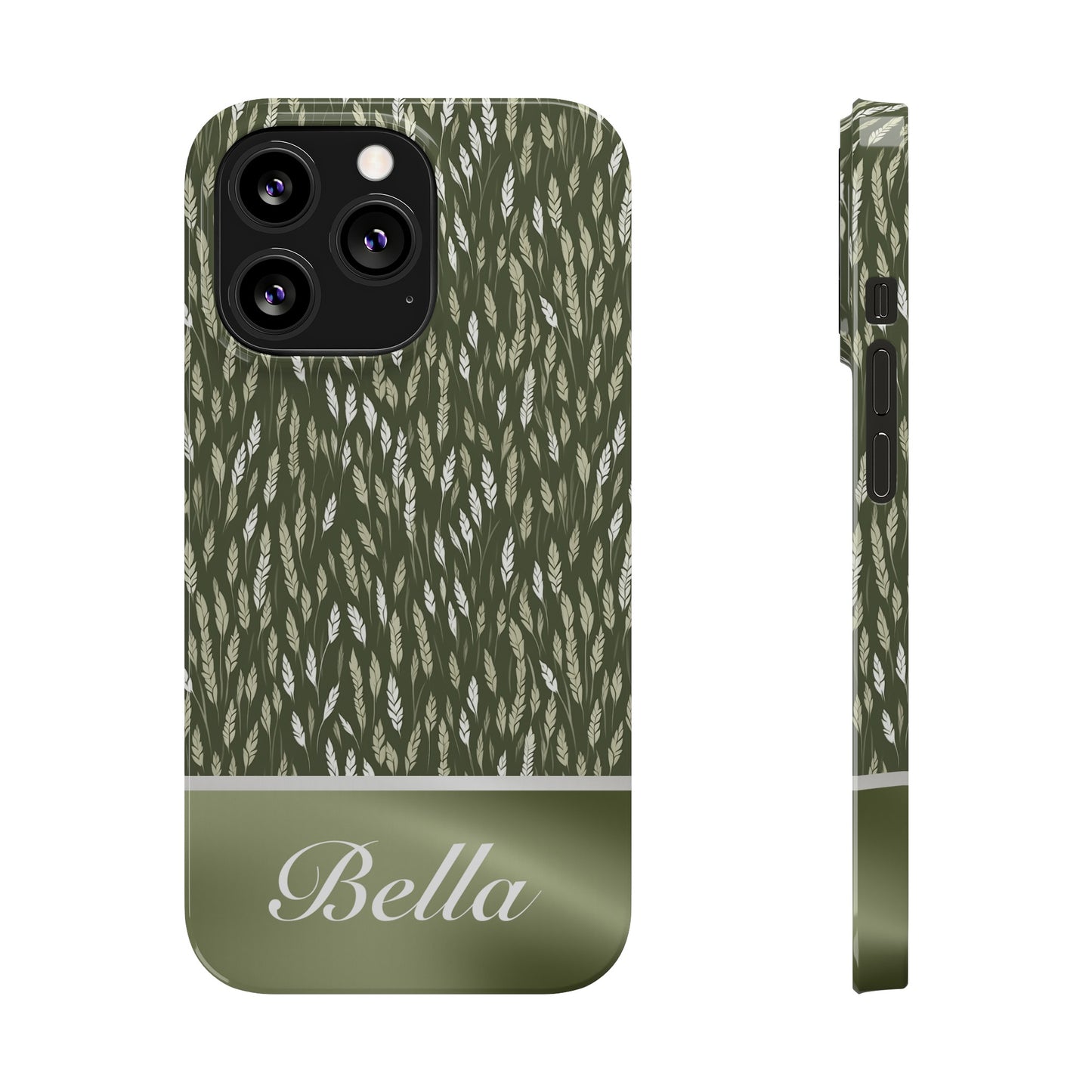 Bella Personalized Slim Phone Cases