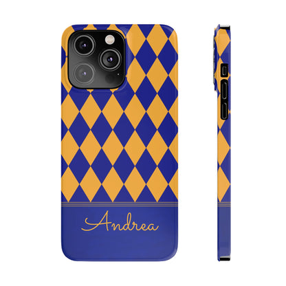 Andrea Personalized Slim Phone Cases