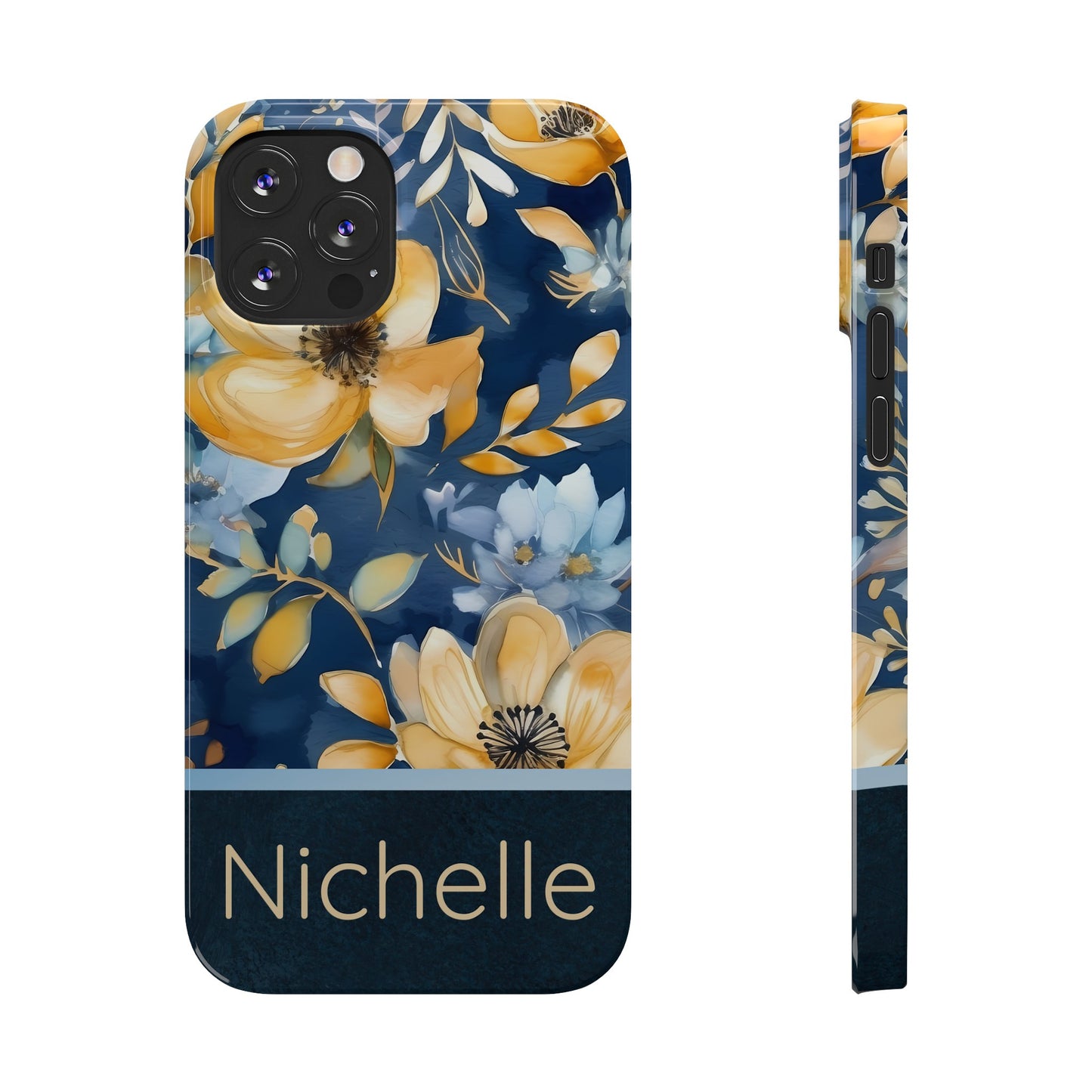 Nichelle Personalized Slim Phone Cases