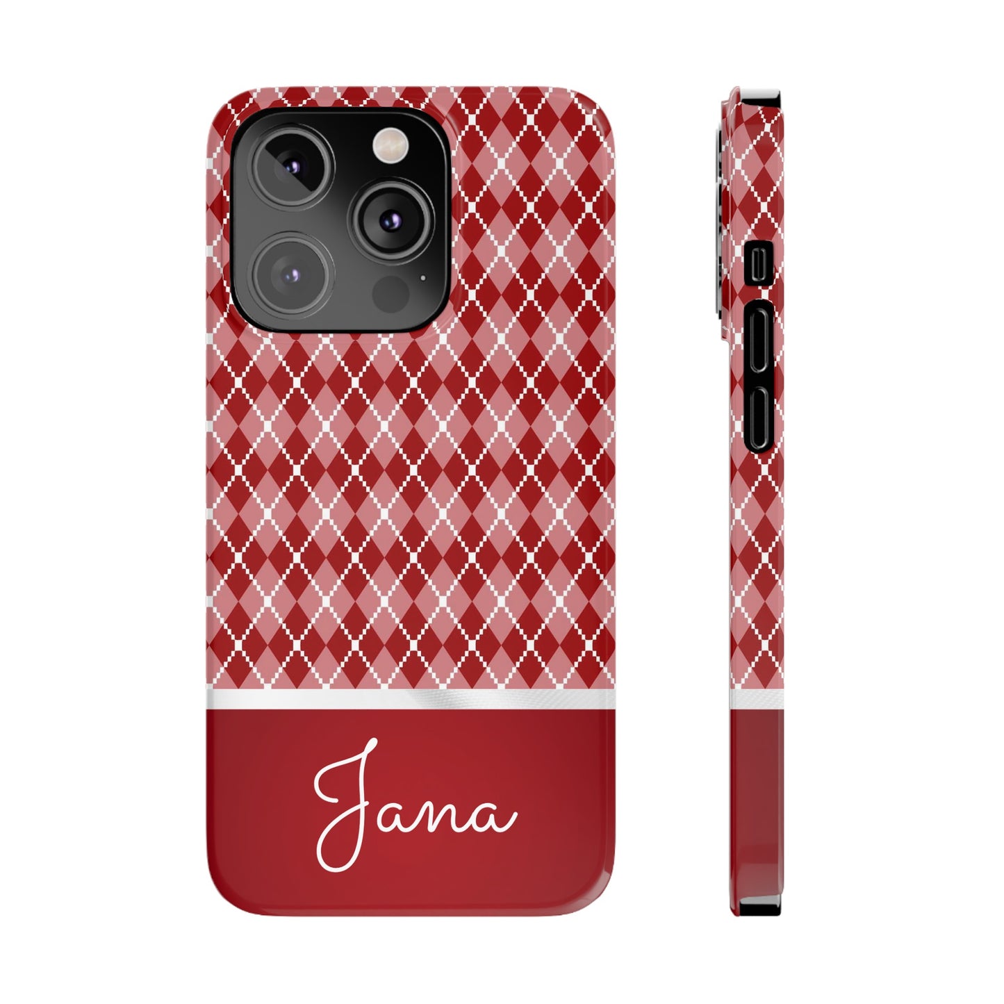 Jana Personalized Slim Phone Cases