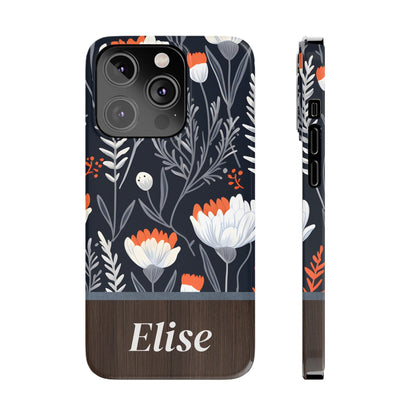 Elise Personalized Slim Phone Cases