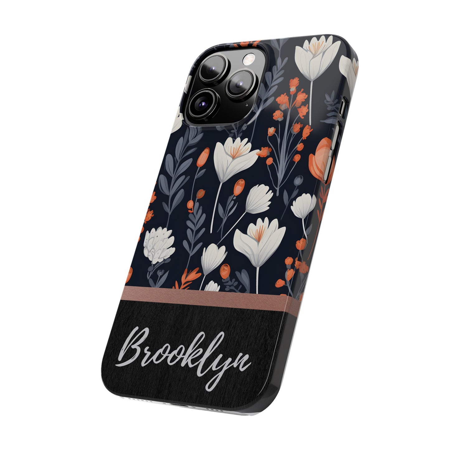 Brooklyn Personalized Slim Phone Cases