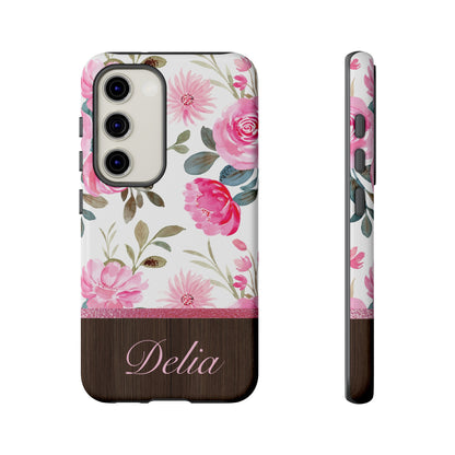 Delia Personalized Tough Cases