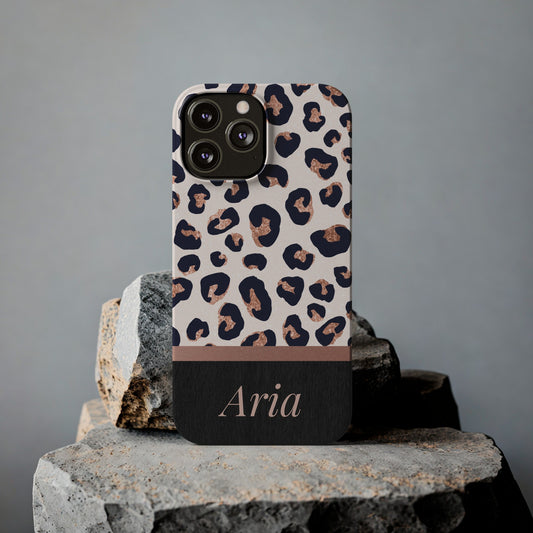 Aria Personalized Slim Phone Cases